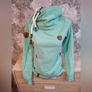 Naketano Darth Grey Hoodie size Large